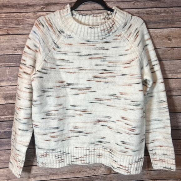 Women Architect Long Sleeve Space Dye Pullover Sweater - Picture 3 of 5